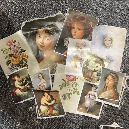 Box of Assorted Loose and Framed Works