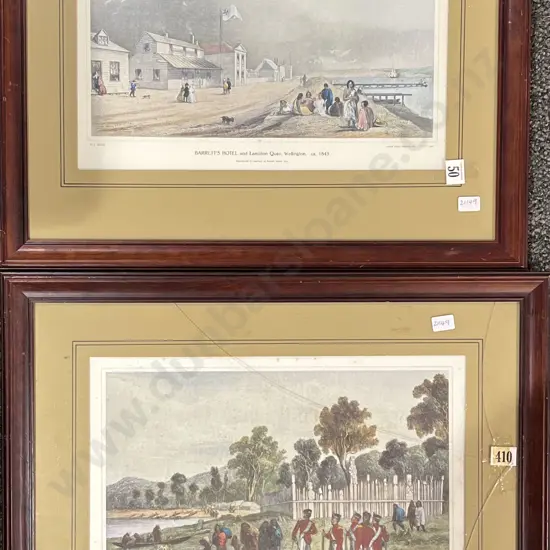 Two Framed Avon Prints