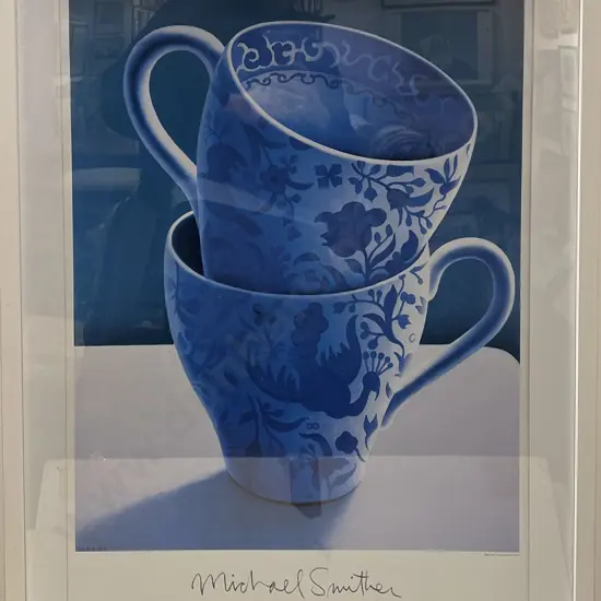 Michael Smither Poster Print - Two Cups