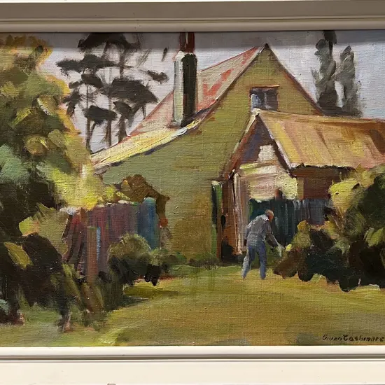 Gwen Cashmore - Oil on Board