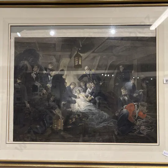 Framed Vintage Print