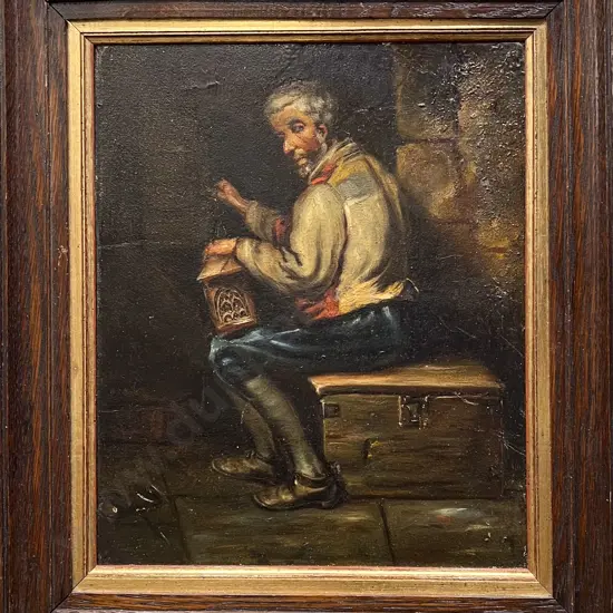 Unsigned - Vintage Oil on Canvas