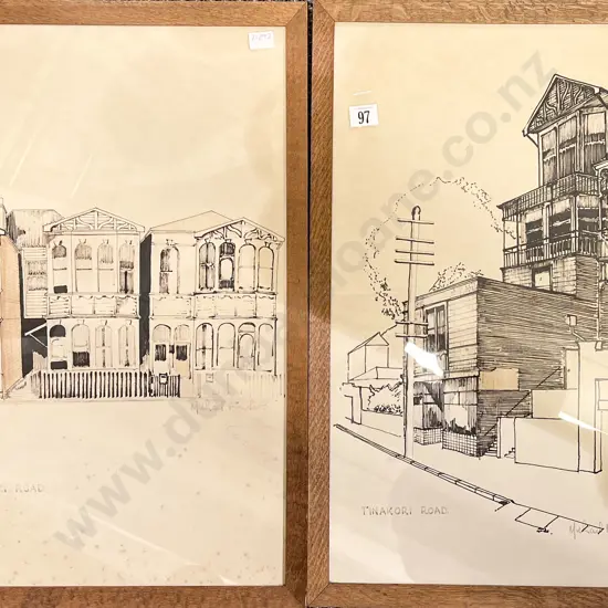 Two Framed Michael Fowler Prints