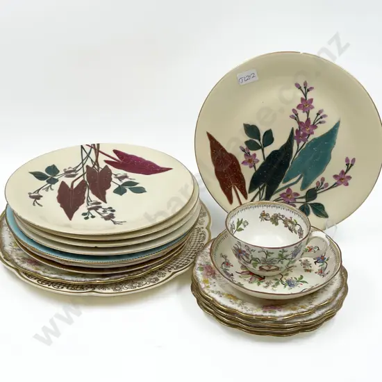 Small Quantity of Fancy China Plates etc