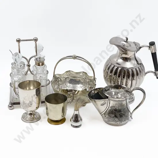 Small Quantity of Assorted S/P with Cruet Set