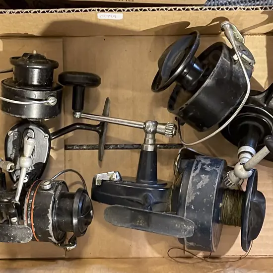 Four Assorted Fishing Reels