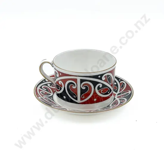 RD "Maori Art" Cup and Saucer