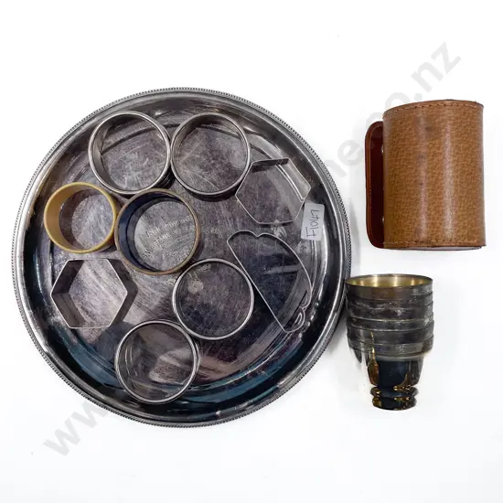 Quantity of Assorted Plated and S/S Napkin Rings etc