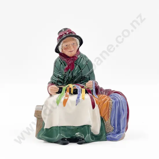 Royal Dolton Figure "Silks and Ribbons"