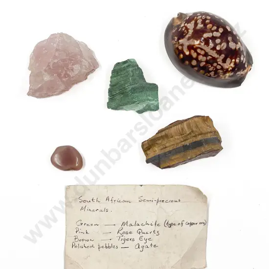 Small Quantity of Geological Samples Including Rose Quartz etc