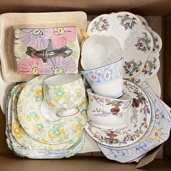 Box of Assorted Fancy China