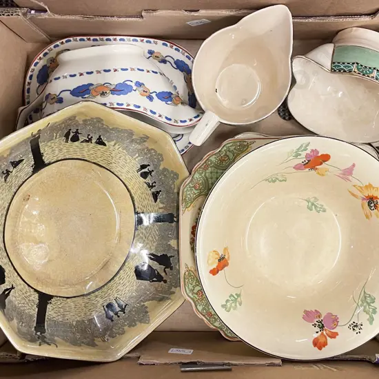 Box of Assorted Fancy China
