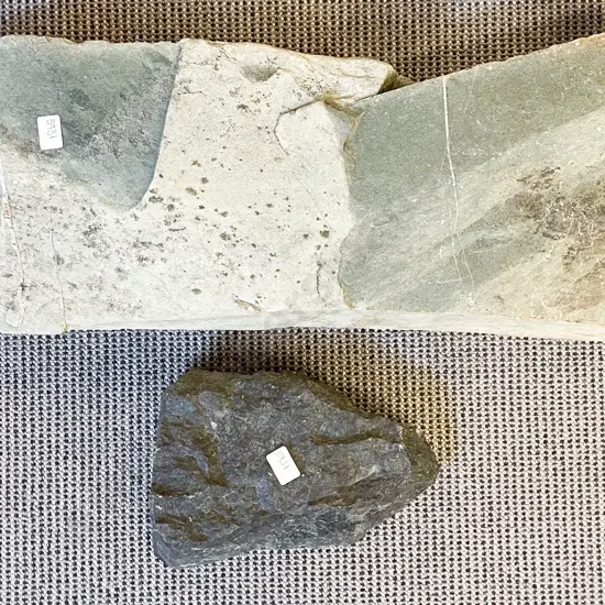 Greenstone Slab with Smaller