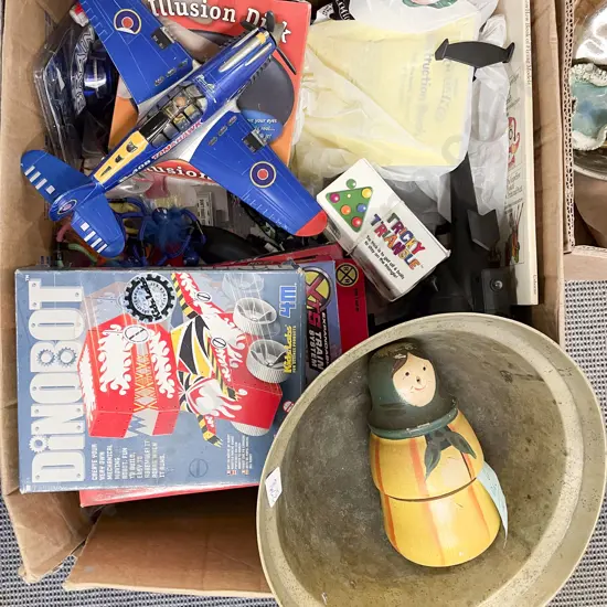 Box of Assorted Toys etc