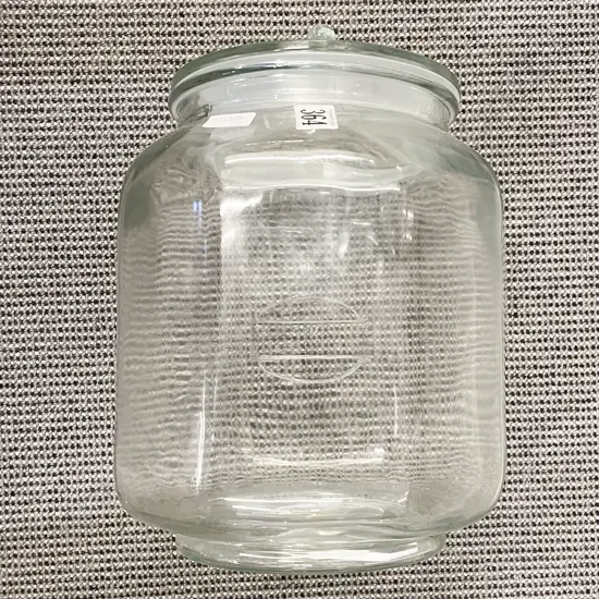 Large Glass Lolly Jar