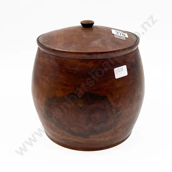 Turned Wood Jar