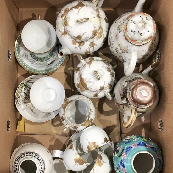 Box of Assorted Fancy China