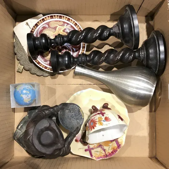 Small Quantity of Assorted Incl. Candlesticks