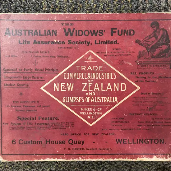Trade Commerce & Industries of New Zealand and Glimpses of Australia