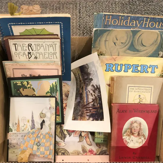 Quantity of Various Vintage Children's Books