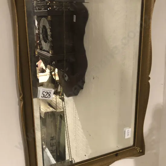 Small Bevel Edged Wall Mirror