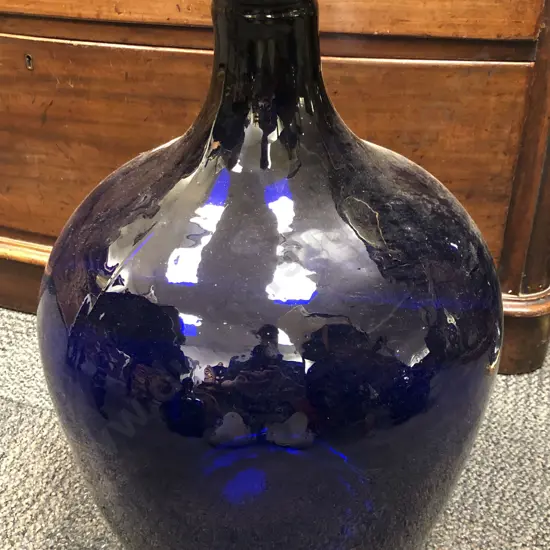 Large Cobalt Blue Carboy
