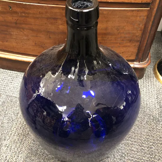 Large Cobalt Blue Carboy