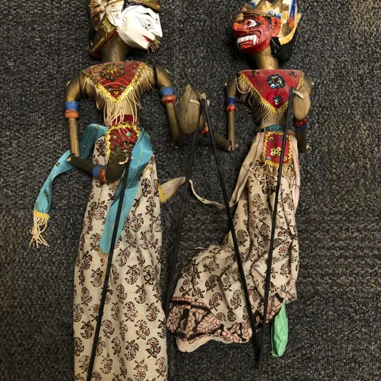 Two Thai Puppets