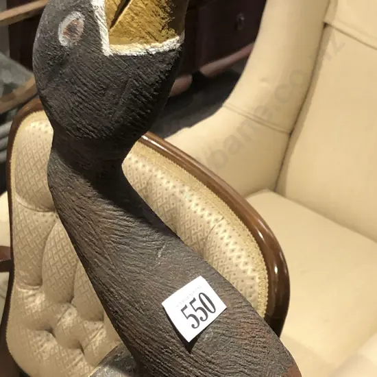 Carved Bird Ornament