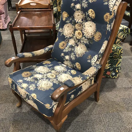 Button Back Armchair