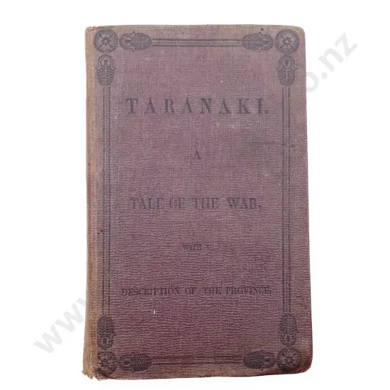 Butler Stoney Henry - Taranaki a Tale of the War