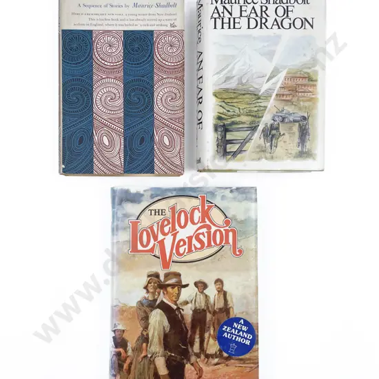 Three Titles by Shadbolt Maurice All With Signed Presentation Inscriptions Addressed to Michael Smither