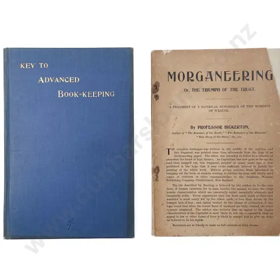 Bickerton, Professor - Morganeering, or, the Triumph of the Trust