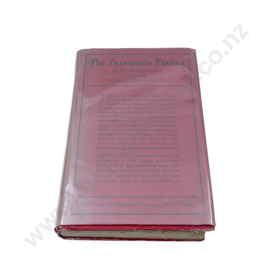 Mander Jane - The Passionate Puritan