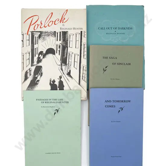 Hunter Reginald "Porlock: A Portrait" With Other Poetry