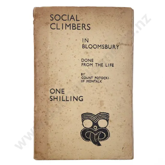 De Montalk Count Geoffrey Wladyslaw Vaile Potocki - Social Climbers in Bloomsbury