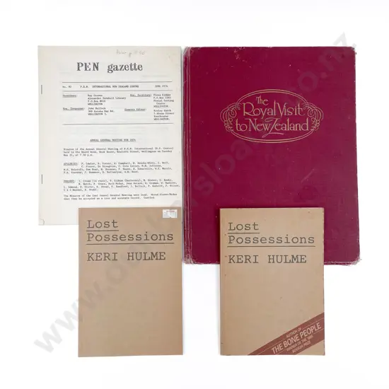 Three Printed Works by Hulme Keri