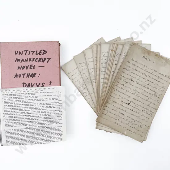 Untitled Novel Manuscript