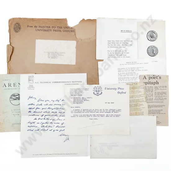 Quantity of Various Printed Works Pertaining to Glover Denis etc