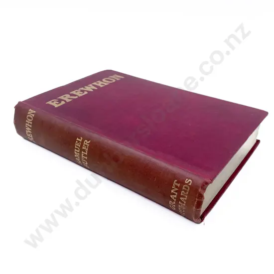 Butler Samuel - Erewhon or Over the Range