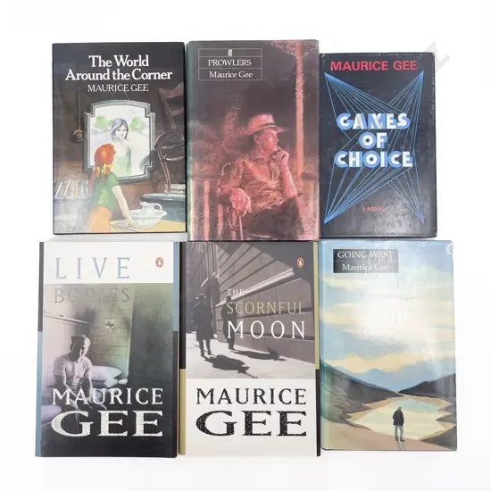 Six First Edition Novels by Gee Maurice