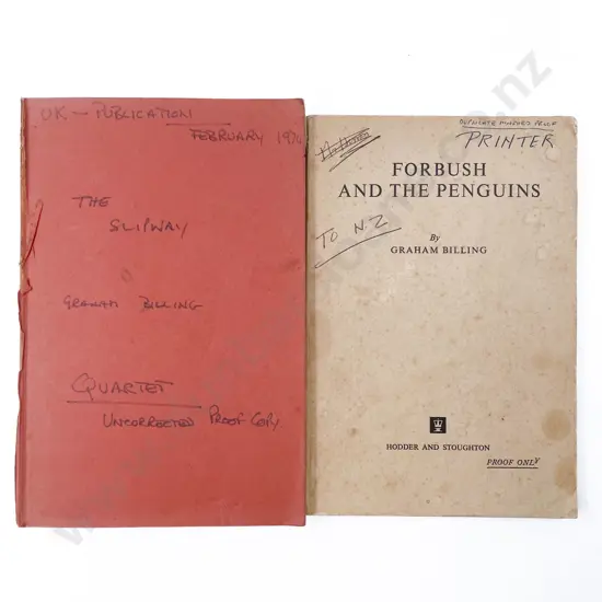 Two Advance Proofs by Billing Graham