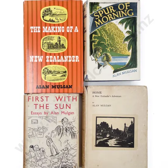 Four Various Published Works by Mulgan Alan