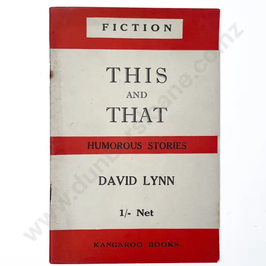 This and That: Humorous Stories by “David Lynn”