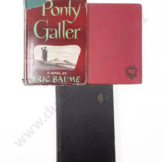 Three Inscribed Novels by Baume Eric