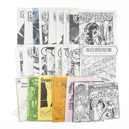 Collection of Various Noumenon Magazines With Assorted Comics