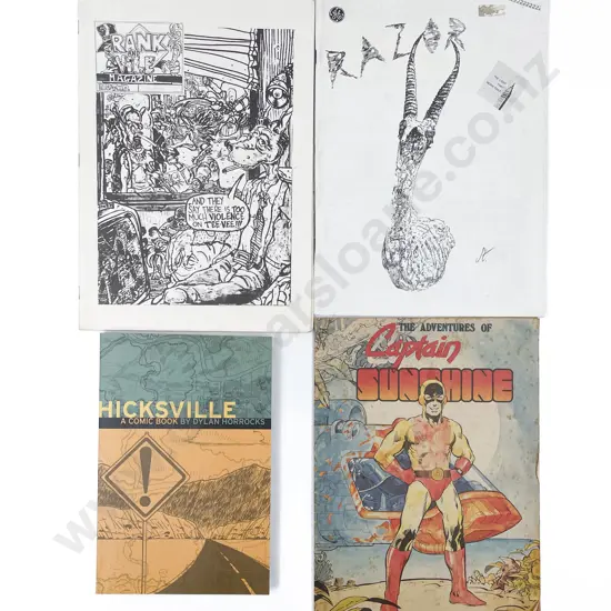 Four Various Comic Books