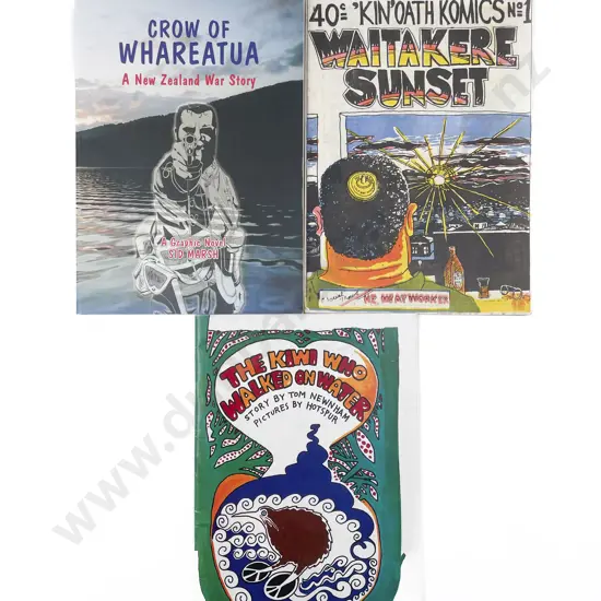 Two New Zealand Comics With N.Z. Graphic Novel