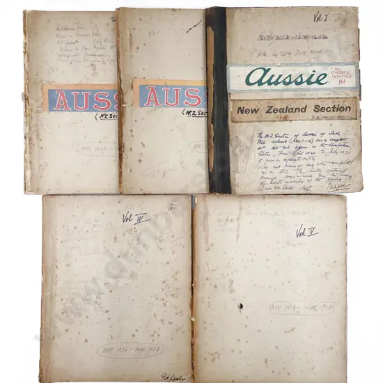 Extract of the “New Zealand Section” from the "Aussie" Magazine