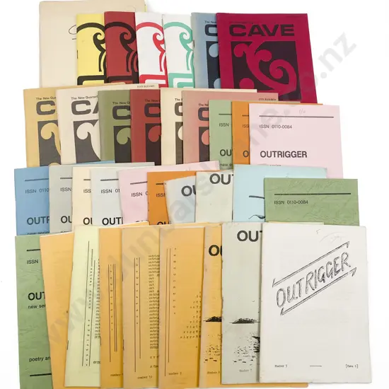 Periodicals "Cave" "New Quarterly Cave" & "Outrigger"
